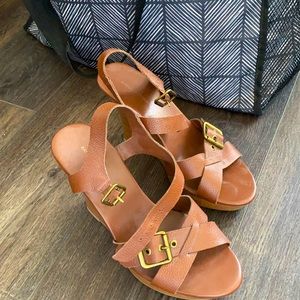 Banana Republic wedge sandals